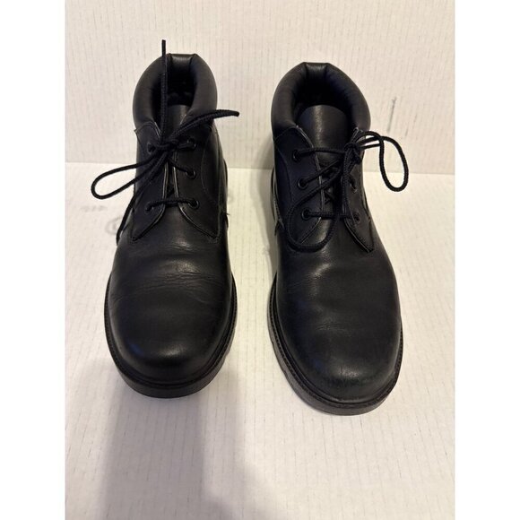 Timberland Classic  3 Eye Chukka Black Boots Size 7 - Picture 1 of 9